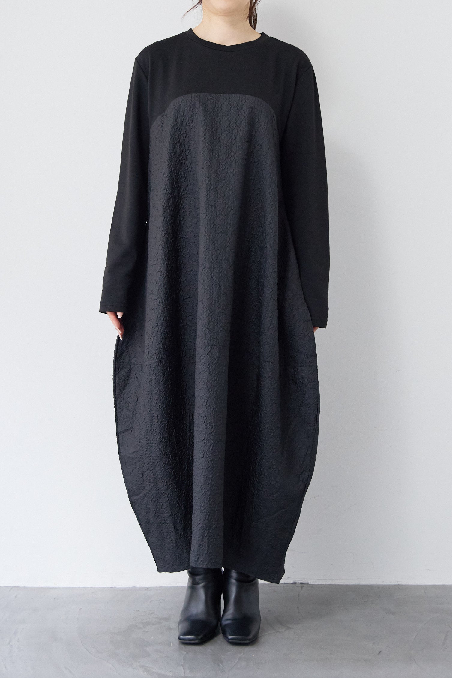 ジャガード切替コクーンワンピ – plusotoha