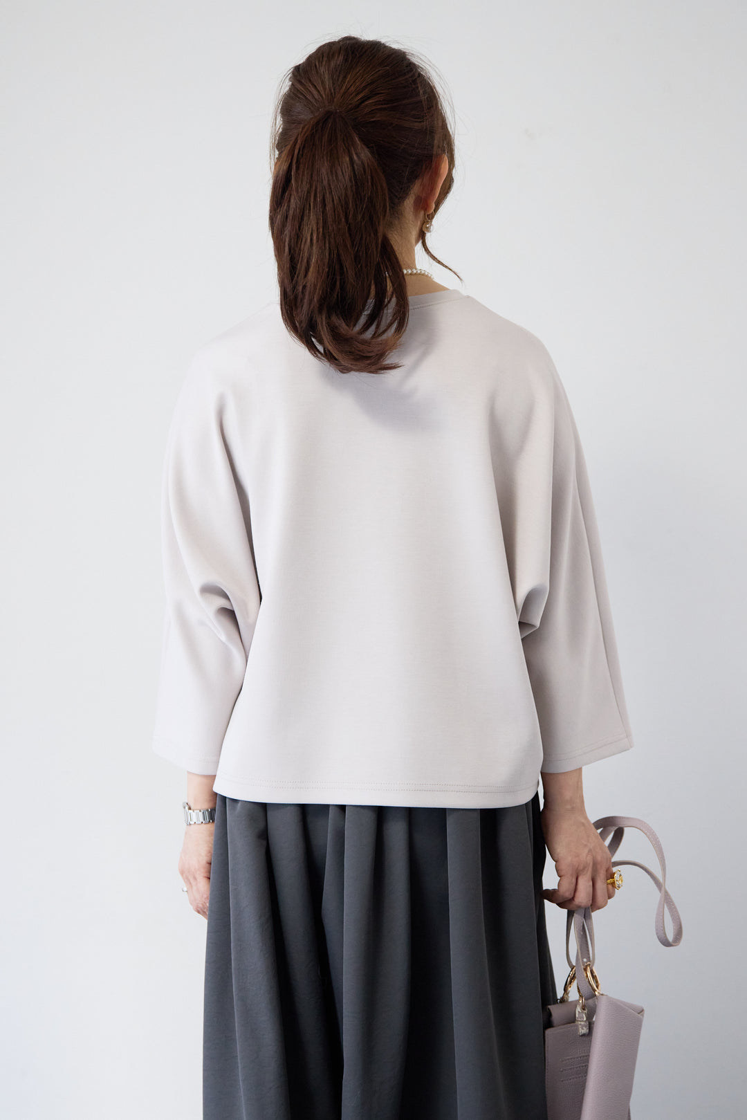 ハートデザインダンボールプルオーバー