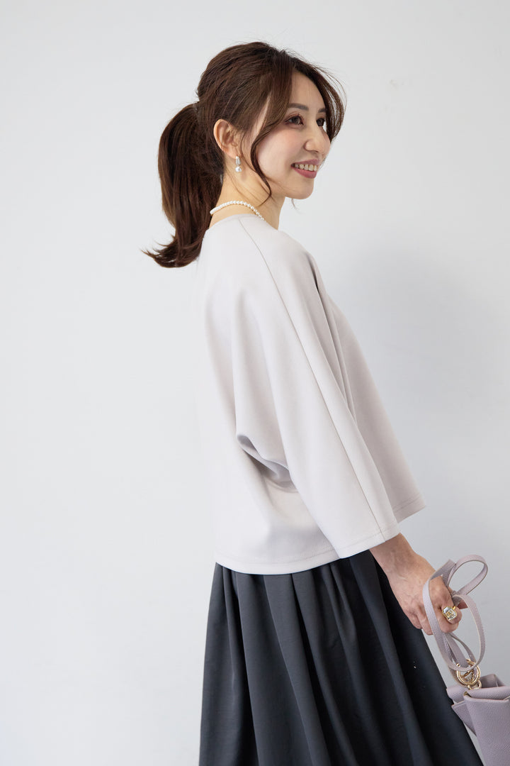 ハートデザインダンボールプルオーバー