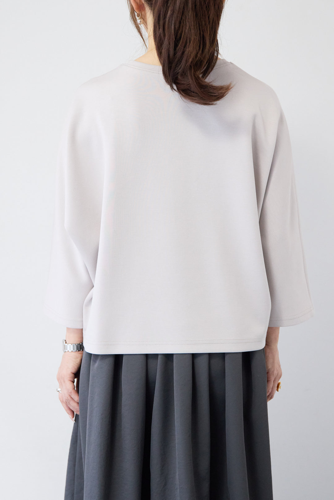 ハートデザインダンボールプルオーバー