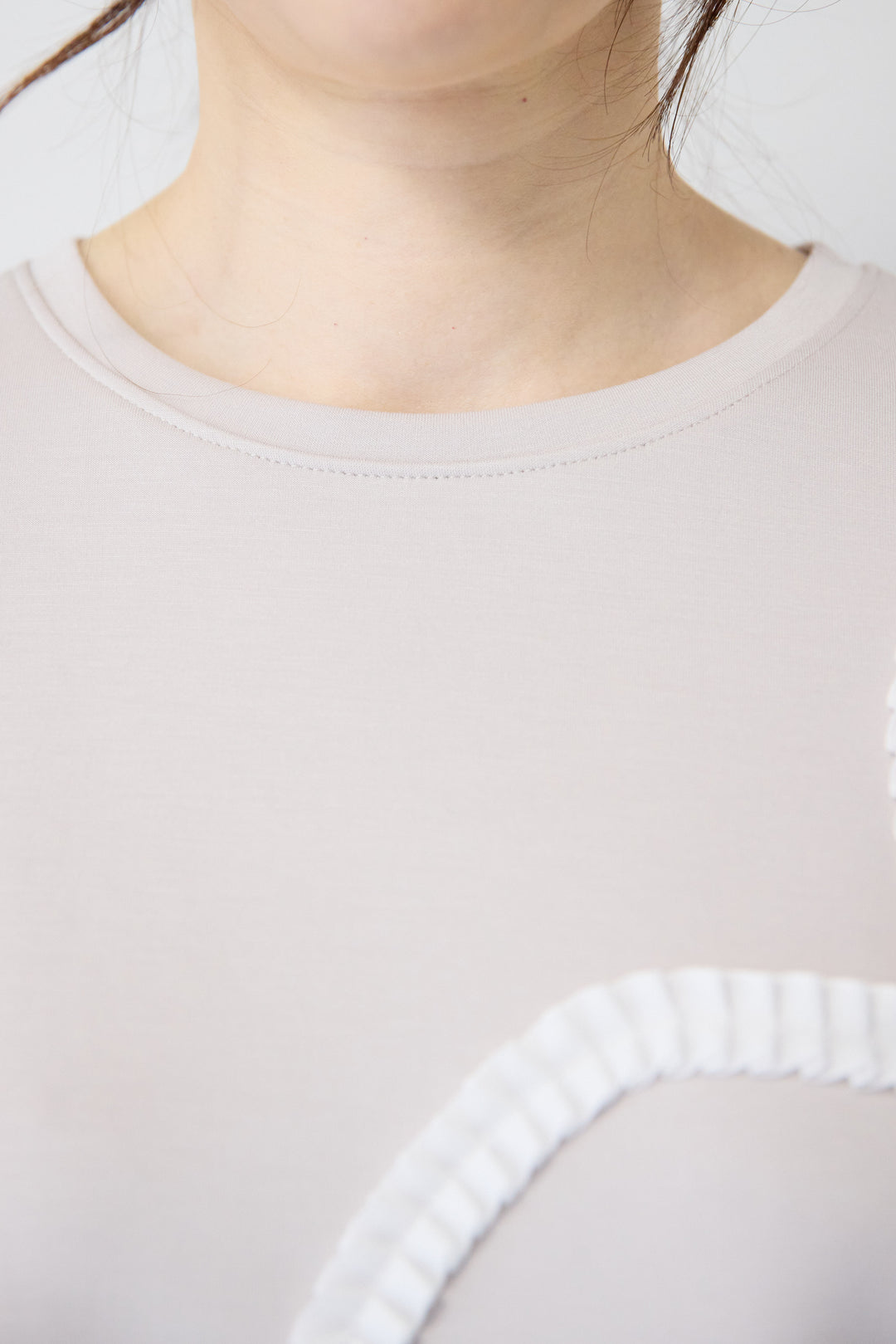 ハートデザインダンボールプルオーバー