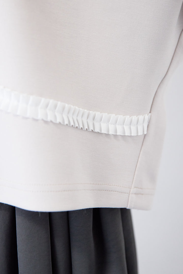 ハートデザインダンボールプルオーバー