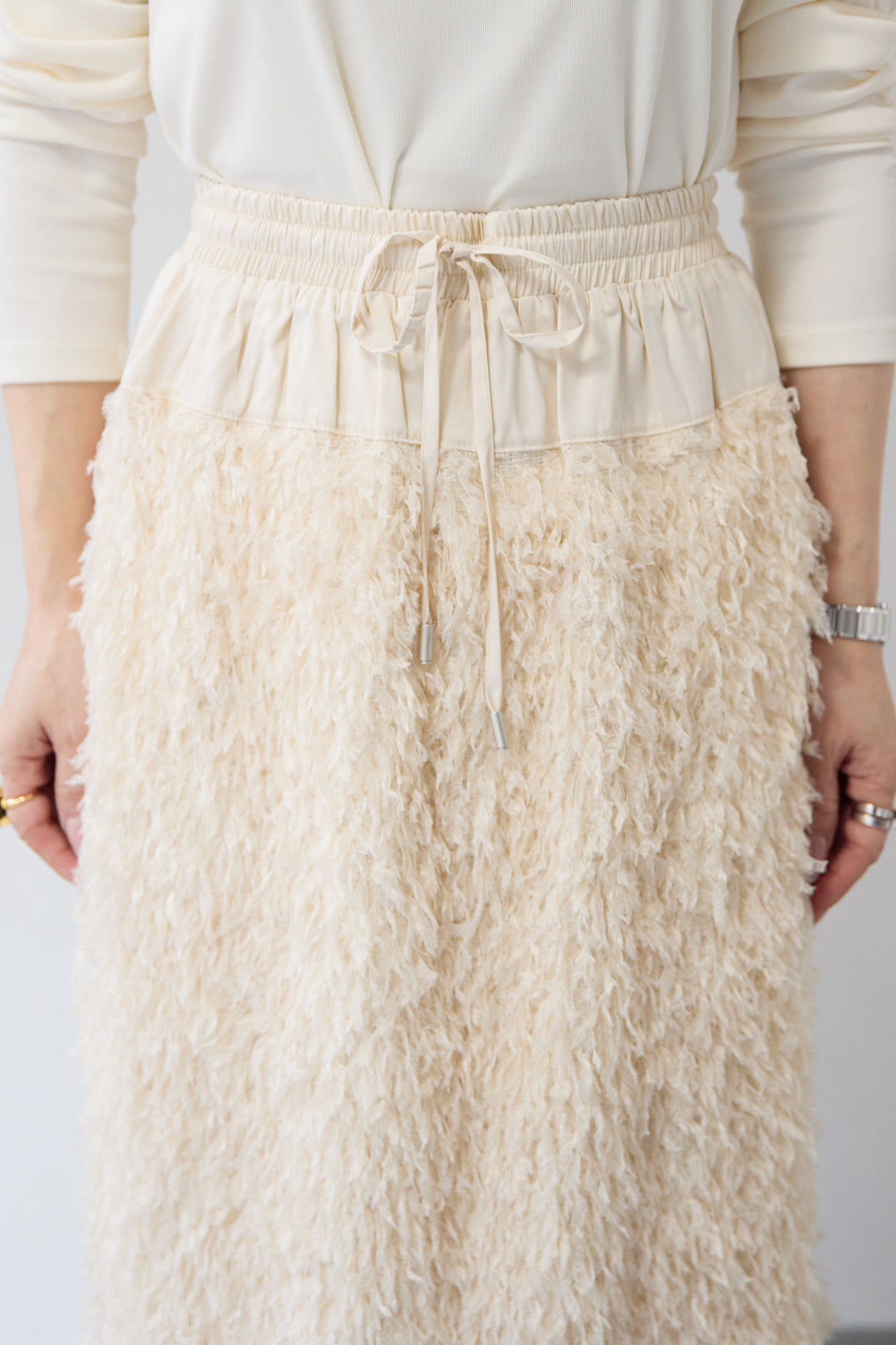 フェザーヤーン スカート