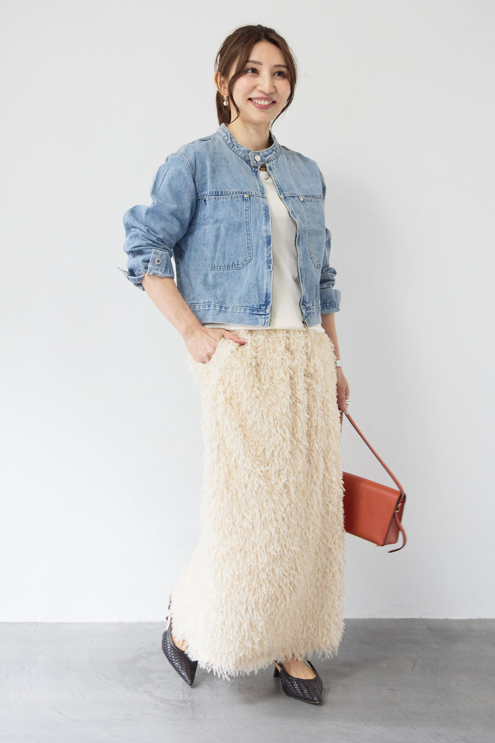 フェザーヤーン スカート
