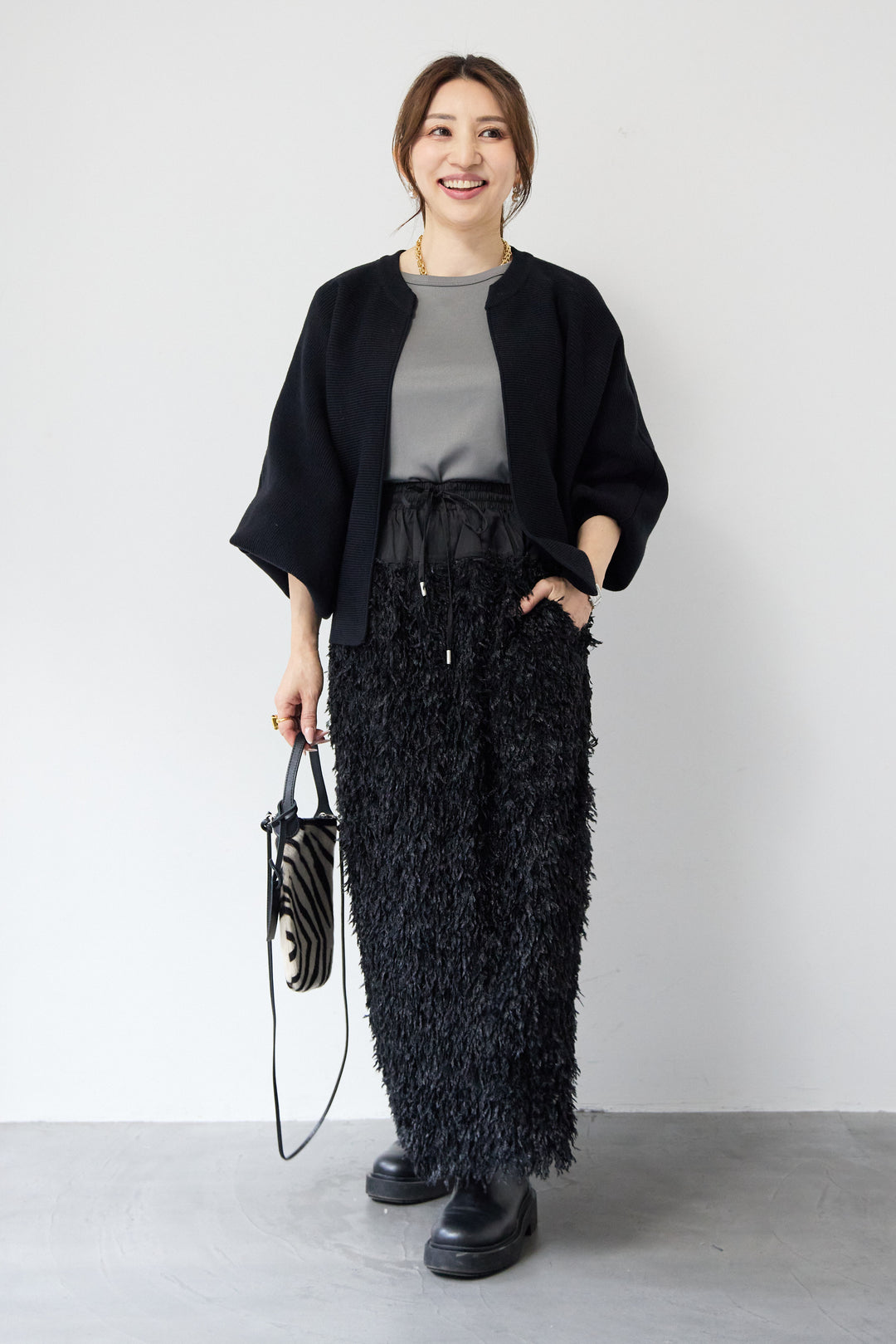 フェザーヤーン スカート