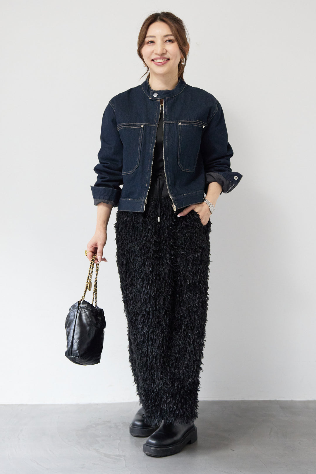 フェザーヤーン スカート