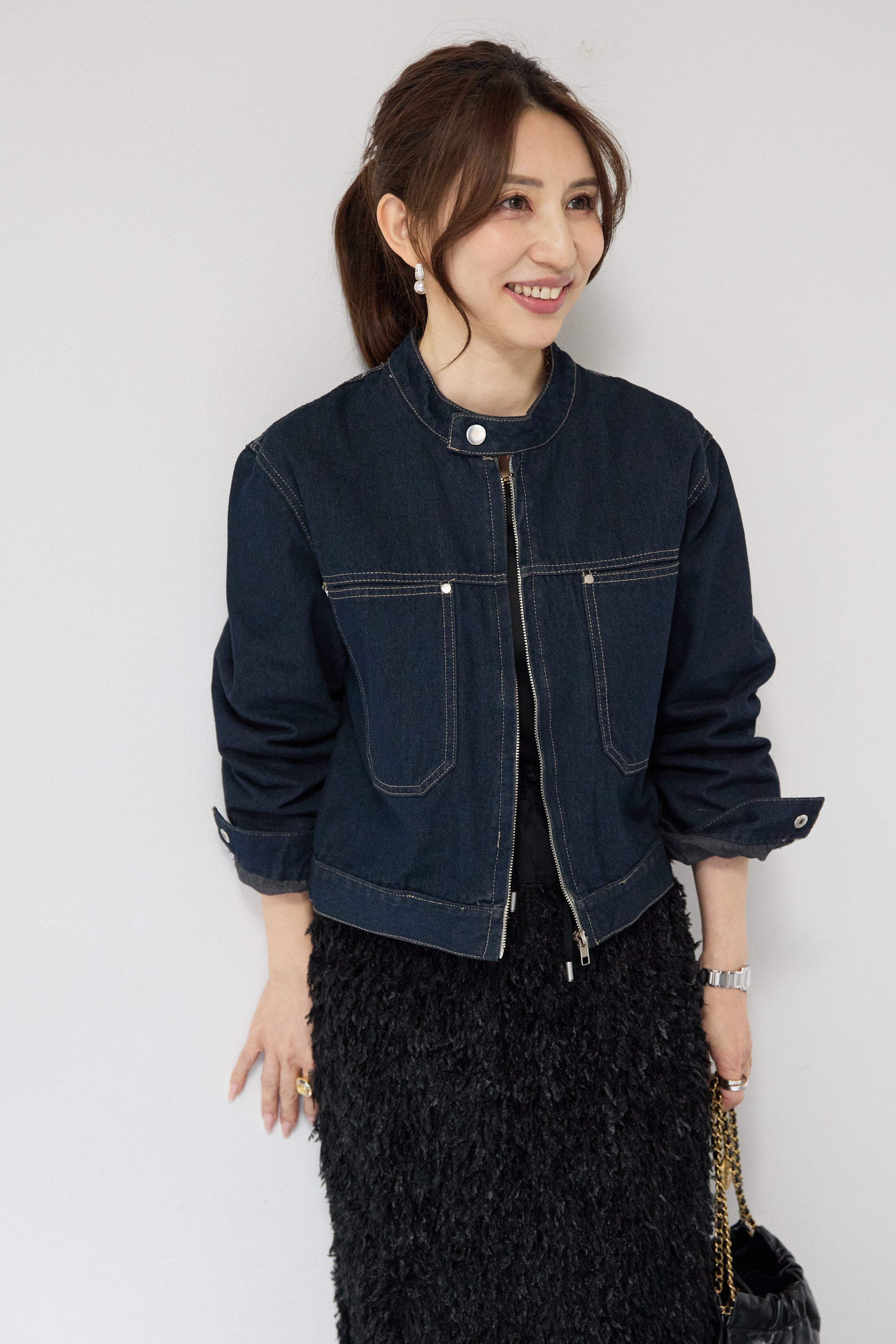 デニムシングルライダース – plusotoha