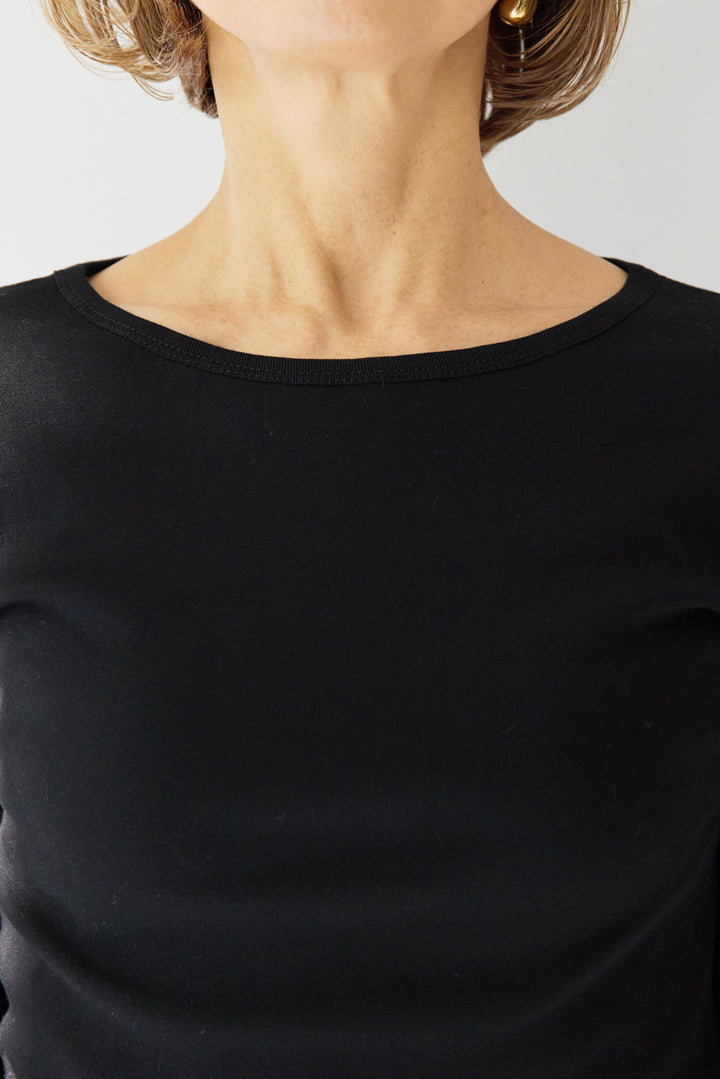 [SET]【イージーケア】ティアードフリル キャミソール+【イージーケア】ストレッチタックワイドパンツ+ベーシックフィット七分袖カットソー(3set)