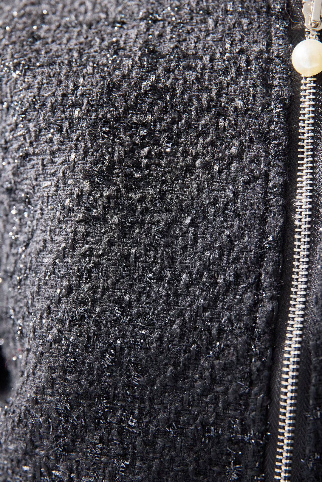 ツイードジップブルゾン