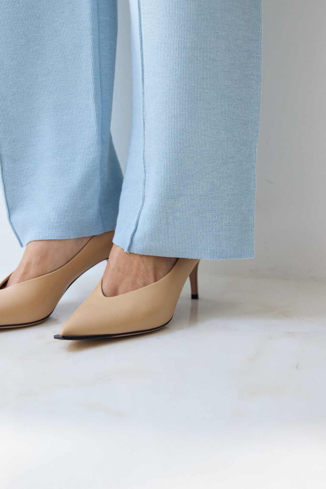 [SET]ラグランスリーブニットソーセットアップ+シルキーエリュール レースキャミソール(2set)