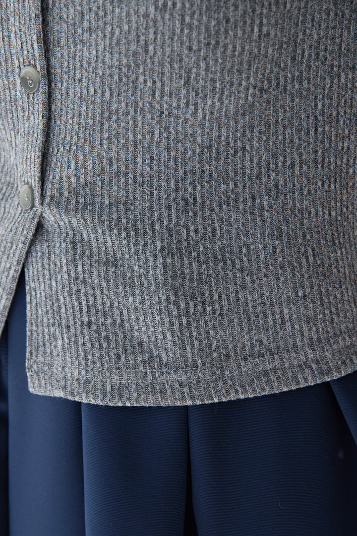 裏起毛オフショルリブカット