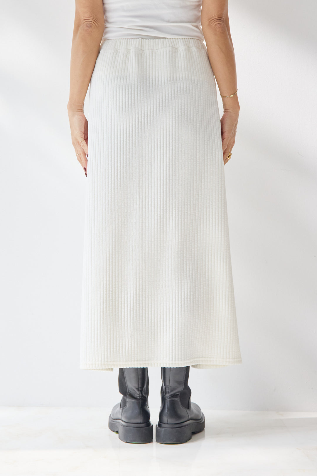 [SET]ソフトリブ フーディー+スカートセット+シルキーエリュール レースキャミソール(2set)