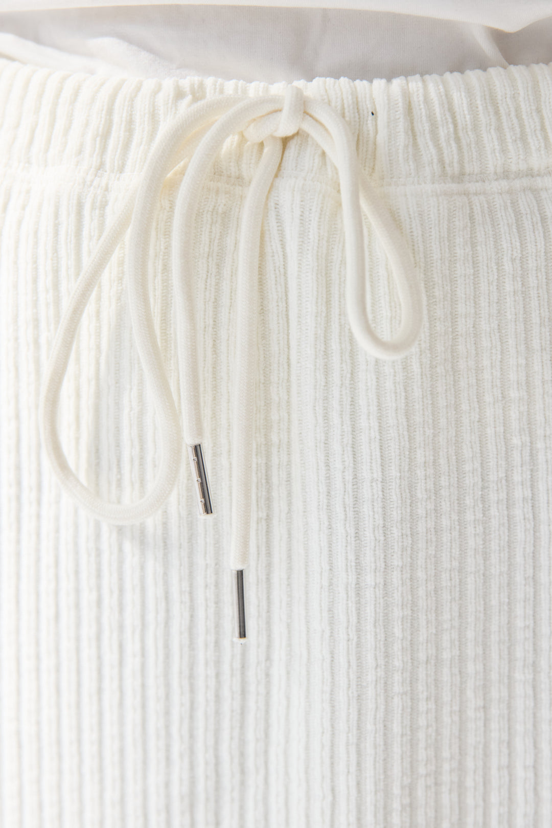 [SET]ソフトリブ フーディー+スカートセット+シルキーエリュール レースキャミソール(2set)