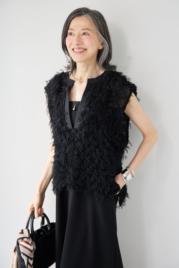 スリムカーブメタルチョーカー