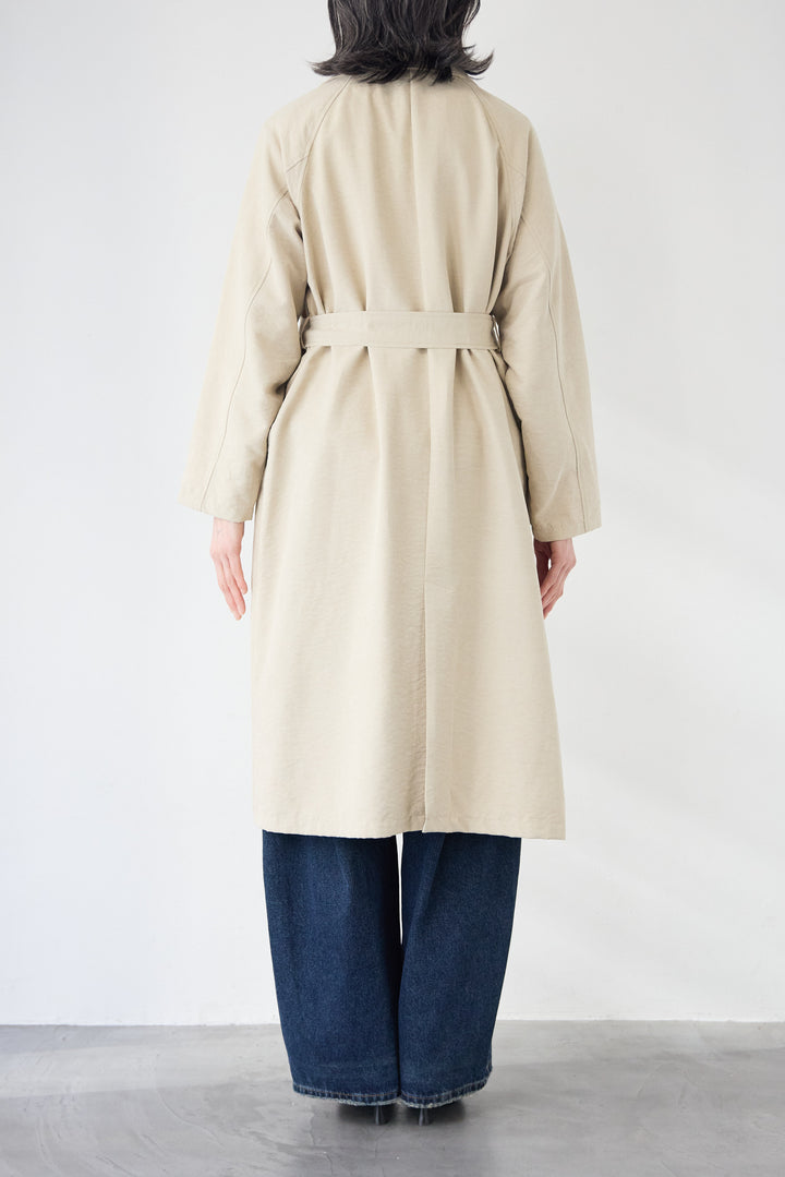 サイドスリット・ベーシックトレンチコート
