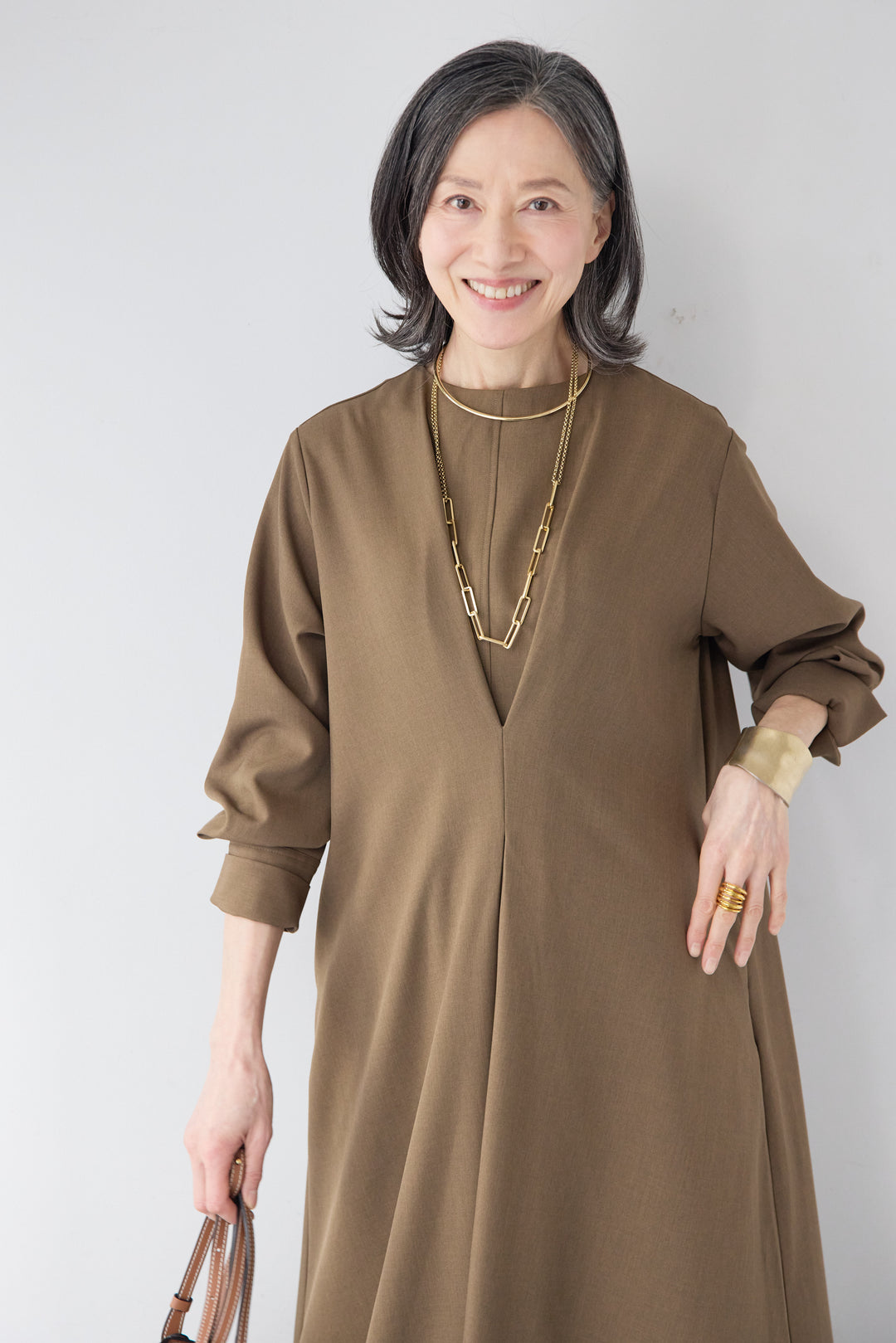 スリムカーブメタルチョーカー