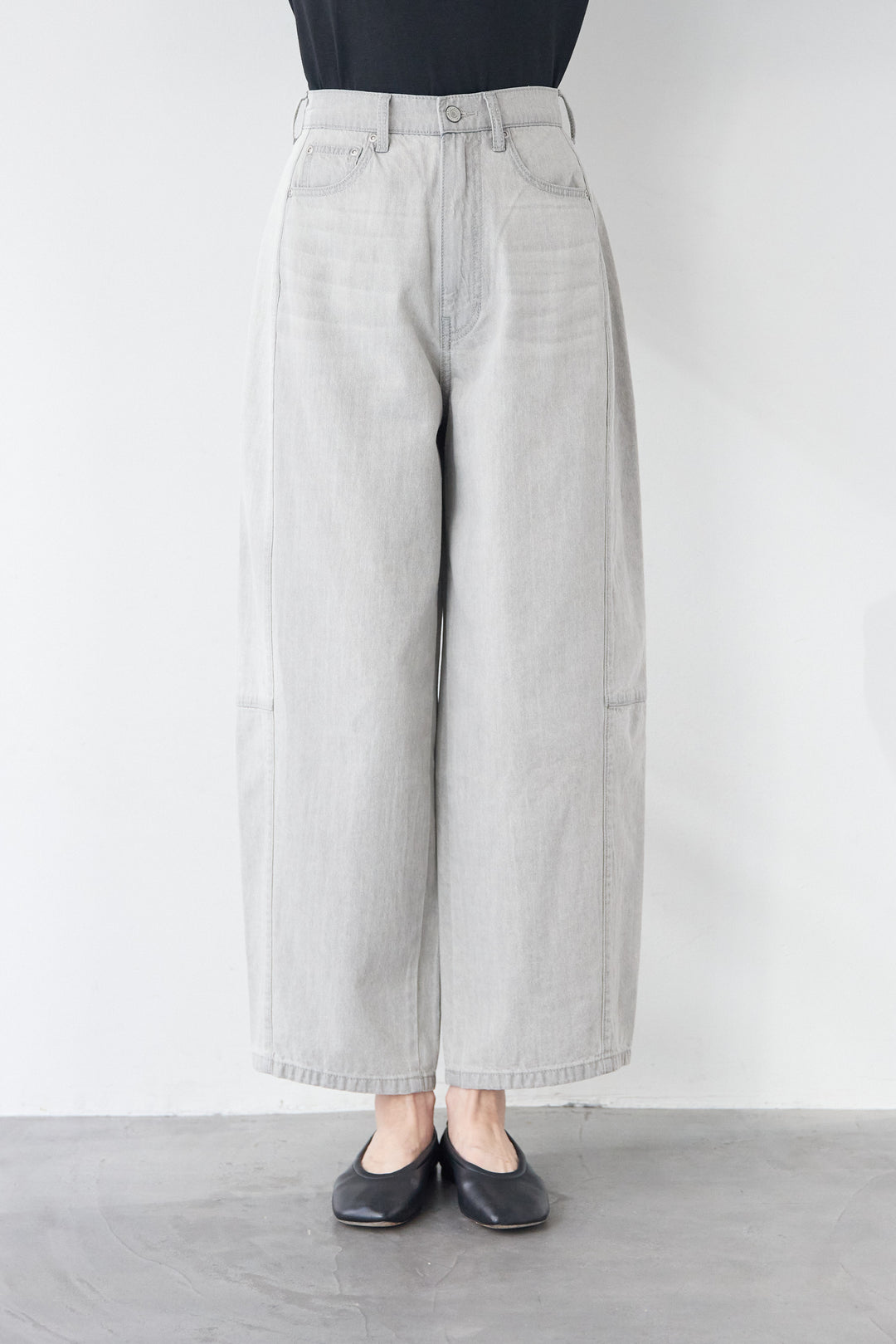 リラックス・コクーンワイド デニム（セットアップ対応）