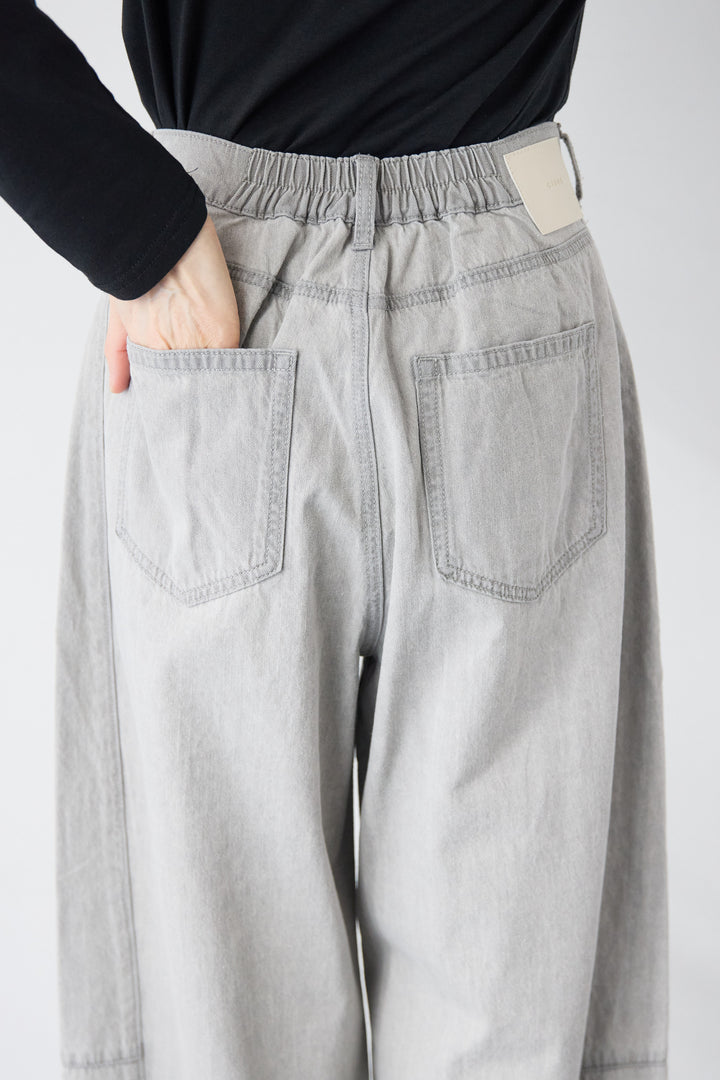 リラックス・コクーンワイド デニム（セットアップ対応）