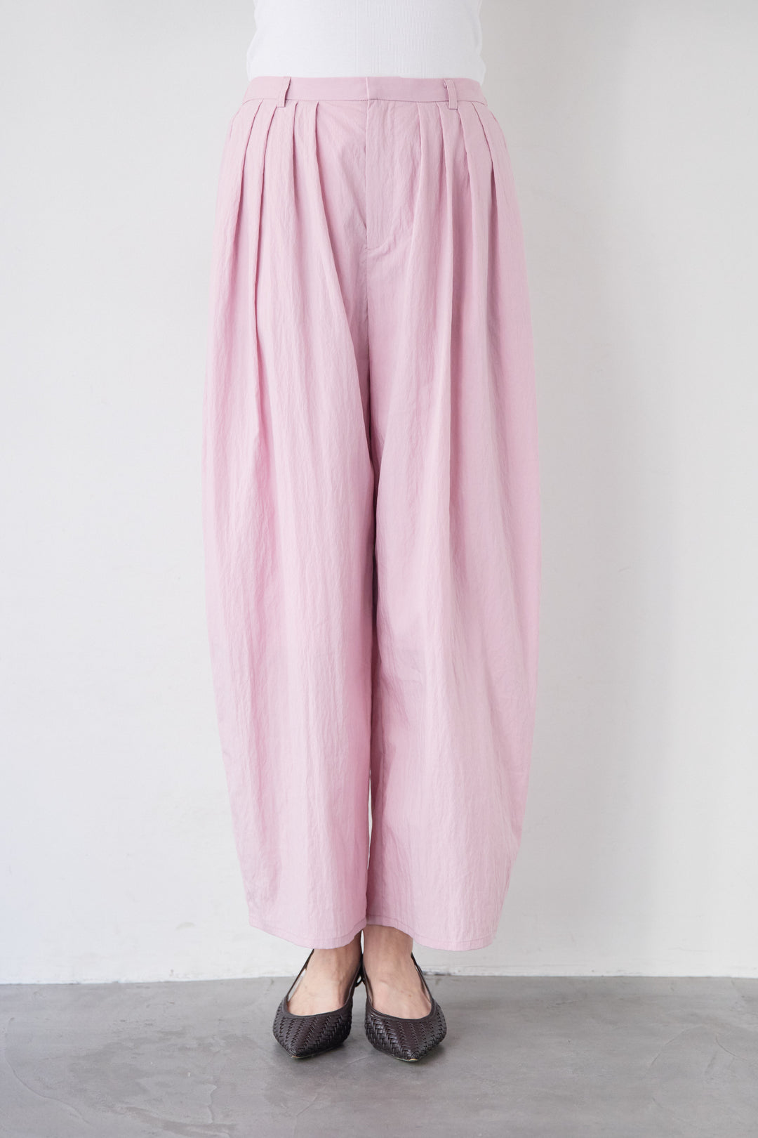 エアリーワッシャー・ボリュームワイドパンツ