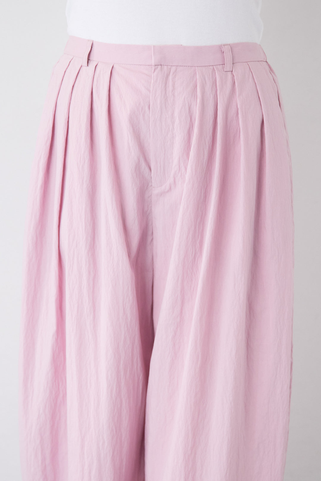 エアリーワッシャー・ボリュームワイドパンツ