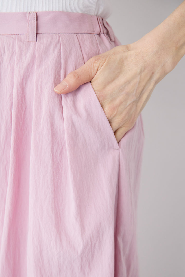 エアリーワッシャー・ボリュームワイドパンツ