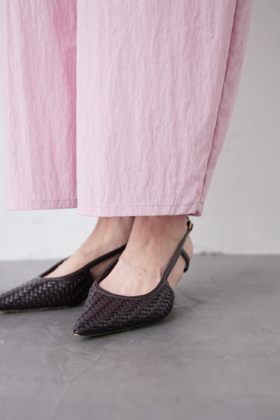 エアリーワッシャー・ボリュームワイドパンツ