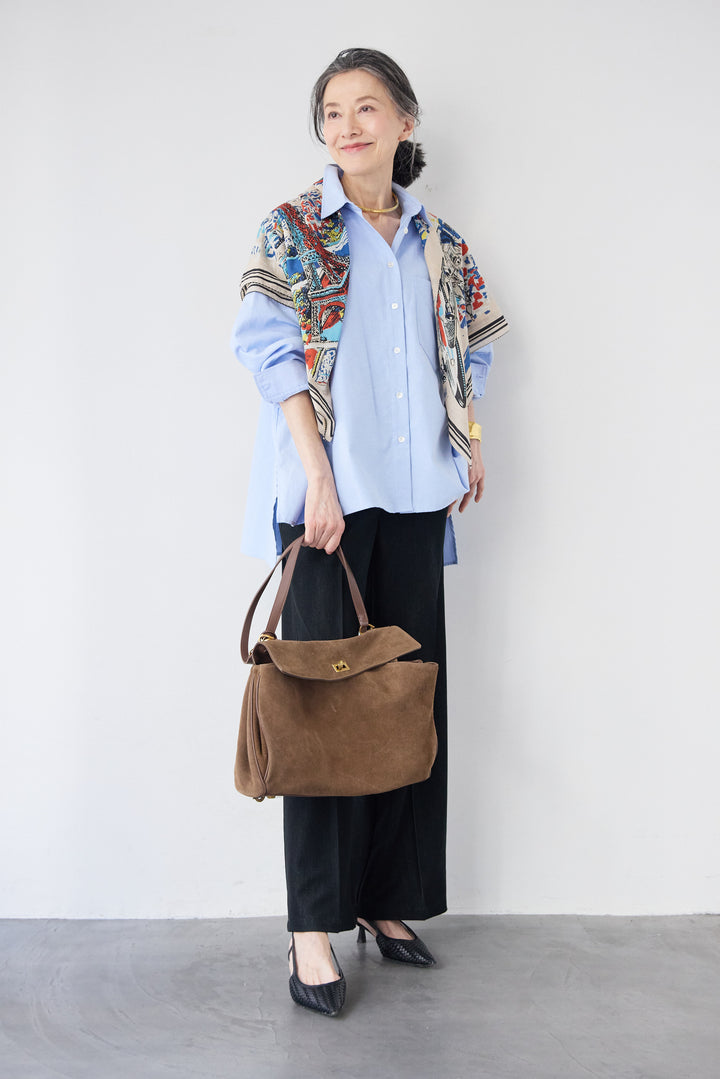 バックタック・オックスルーズシャツ