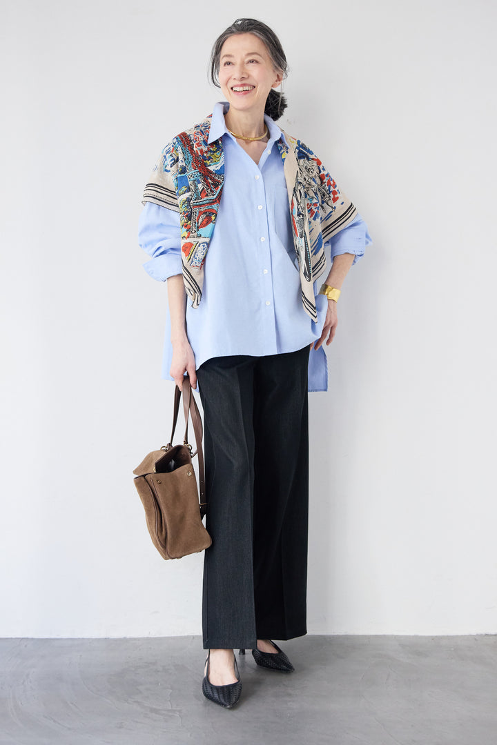 バックタック・オックスルーズシャツ