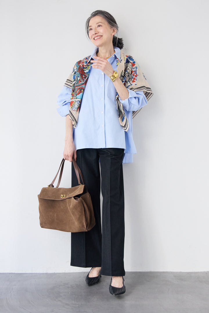 バックタック・オックスルーズシャツ