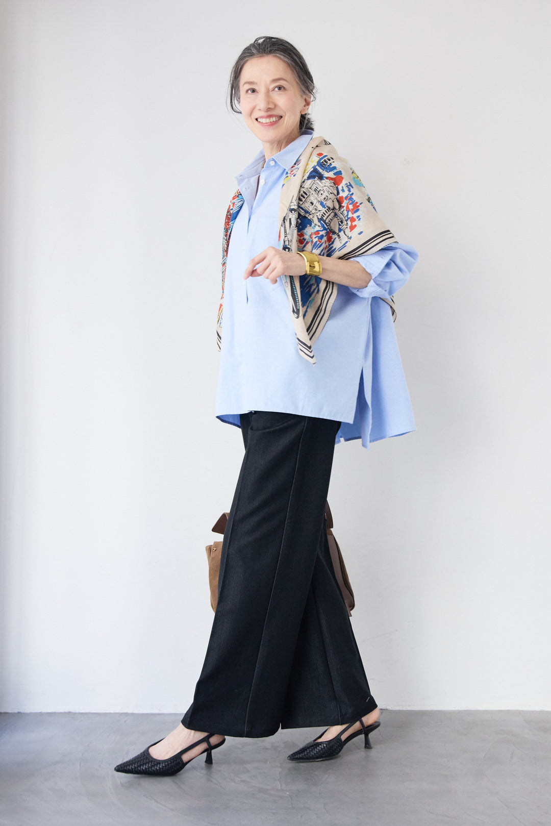 バックタック・オックスルーズシャツ