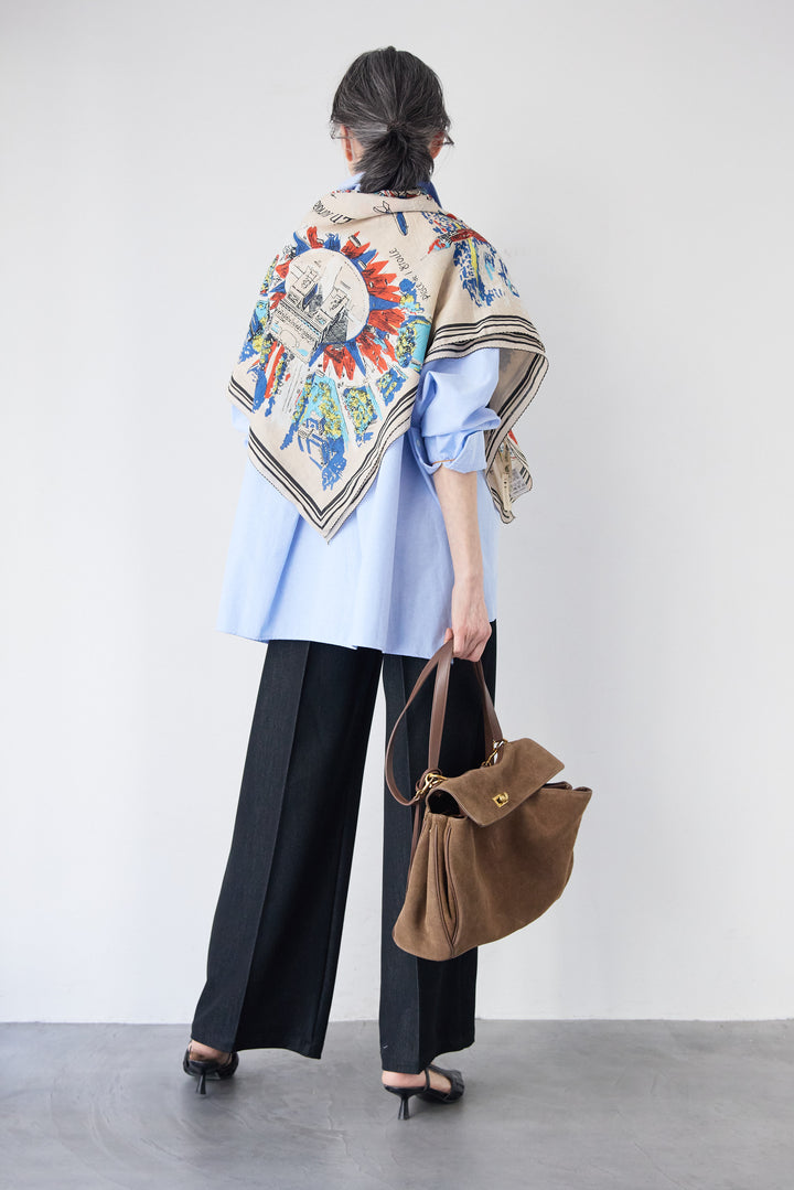 バックタック・オックスルーズシャツ