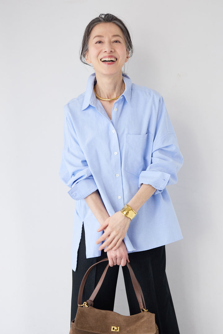 バックタック・オックスルーズシャツ