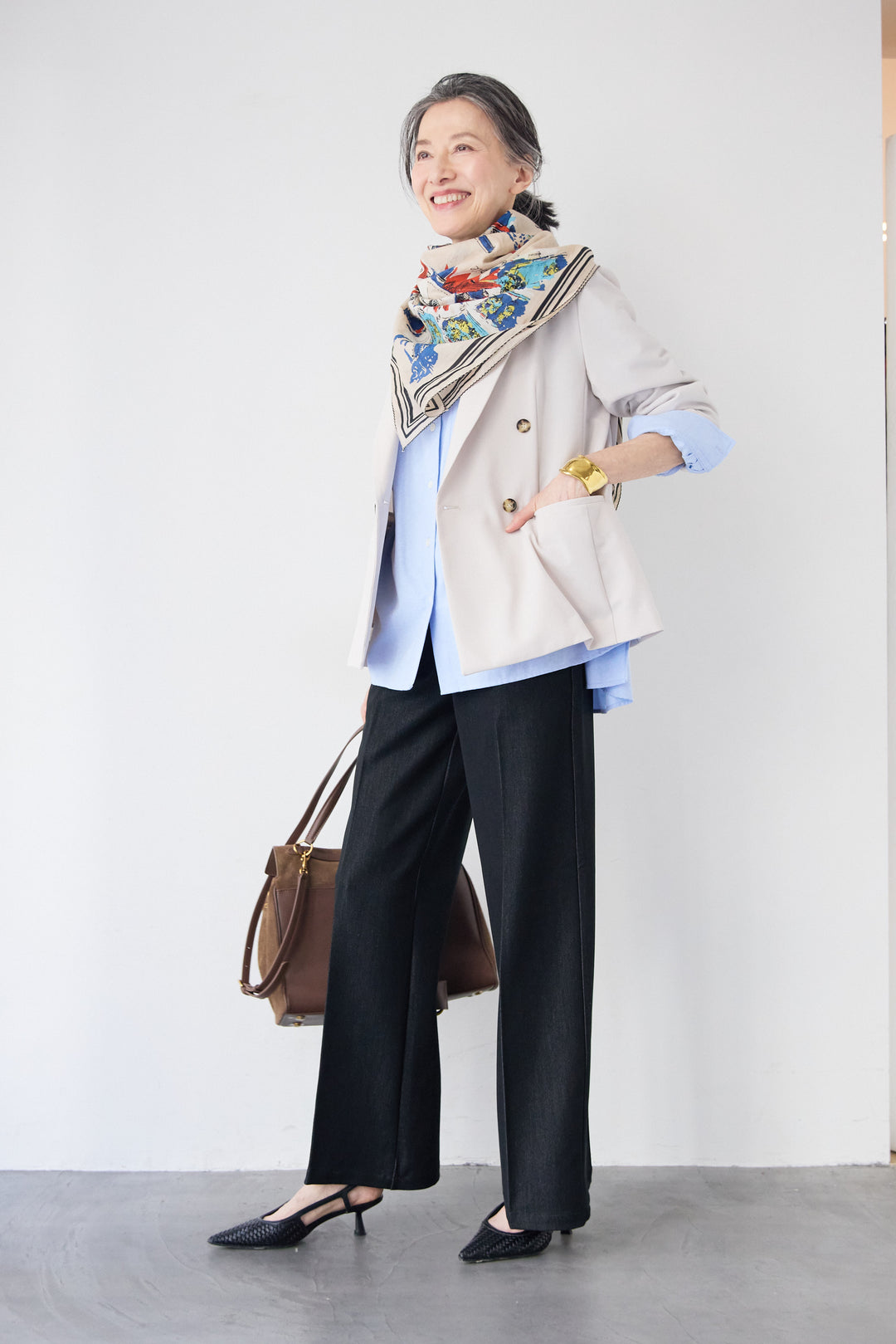 バーズアイ ダブルジャケット