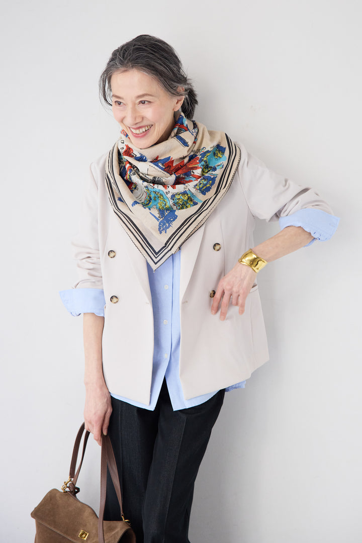 バーズアイ ダブルジャケット