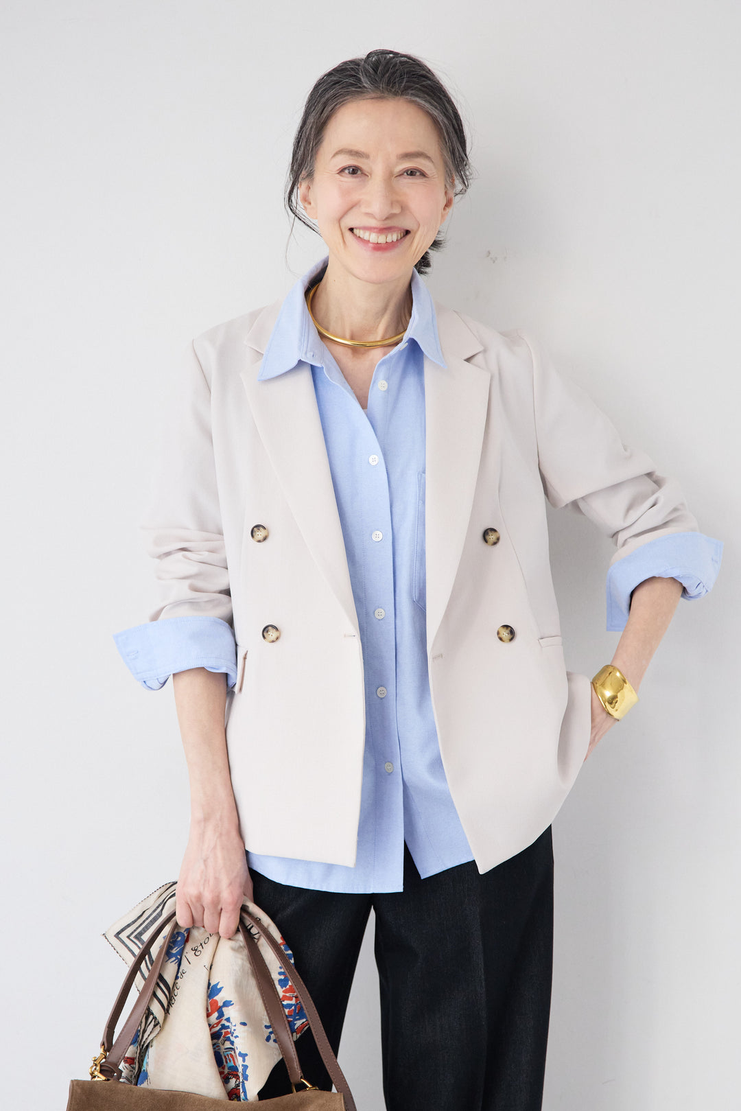 バーズアイ ダブルジャケット