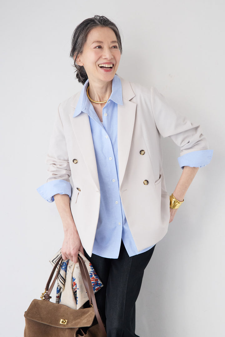 バーズアイ ダブルジャケット