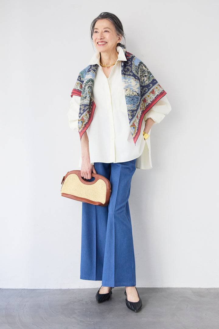 バックタック・オックスルーズシャツ