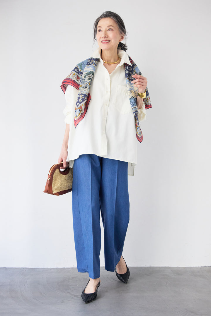 バックタック・オックスルーズシャツ