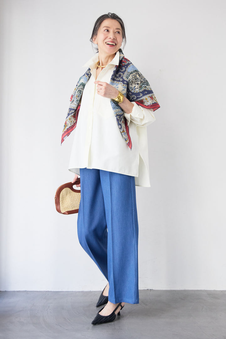 バックタック・オックスルーズシャツ