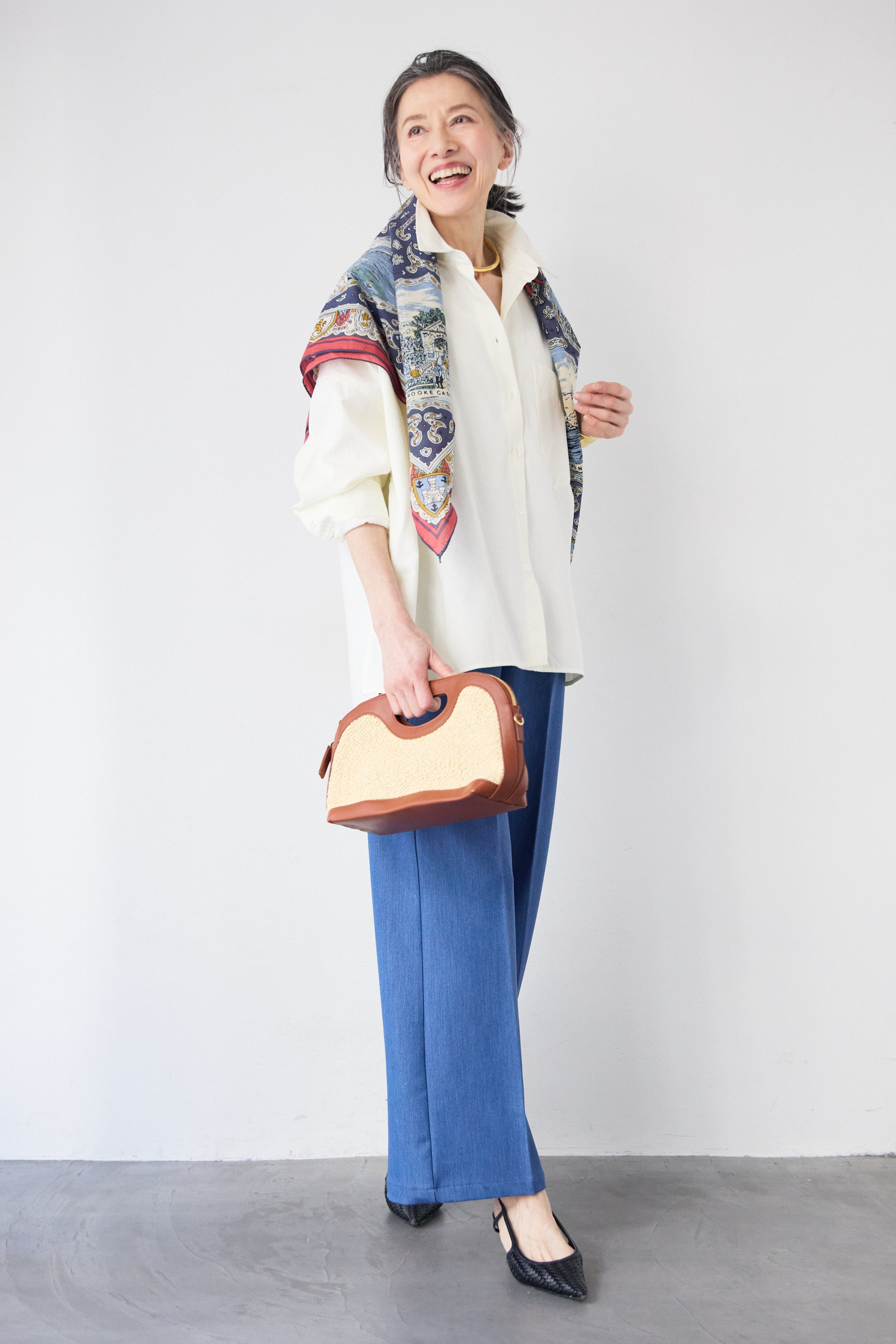 バックタック・オックスルーズシャツ – plusotoha