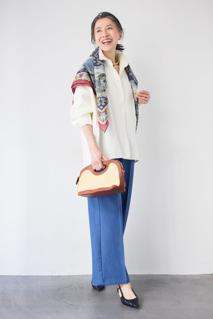 バックタック・オックスルーズシャツ