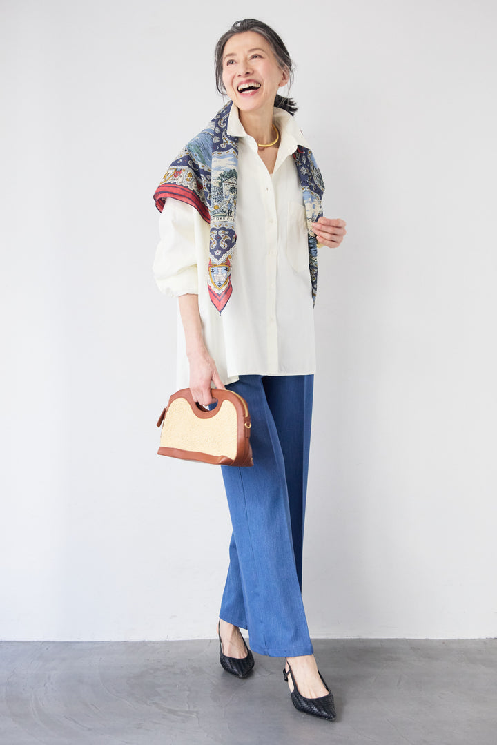 バックタック・オックスルーズシャツ