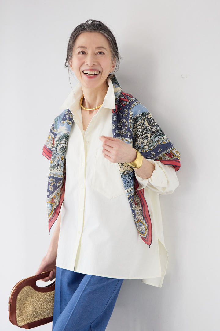 バックタック・オックスルーズシャツ