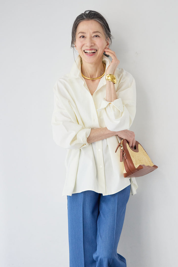 バックタック・オックスルーズシャツ