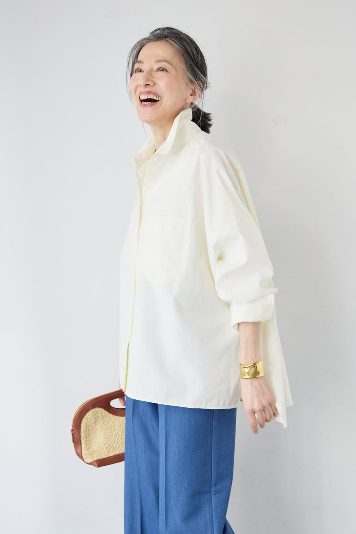 バックタック・オックスルーズシャツ