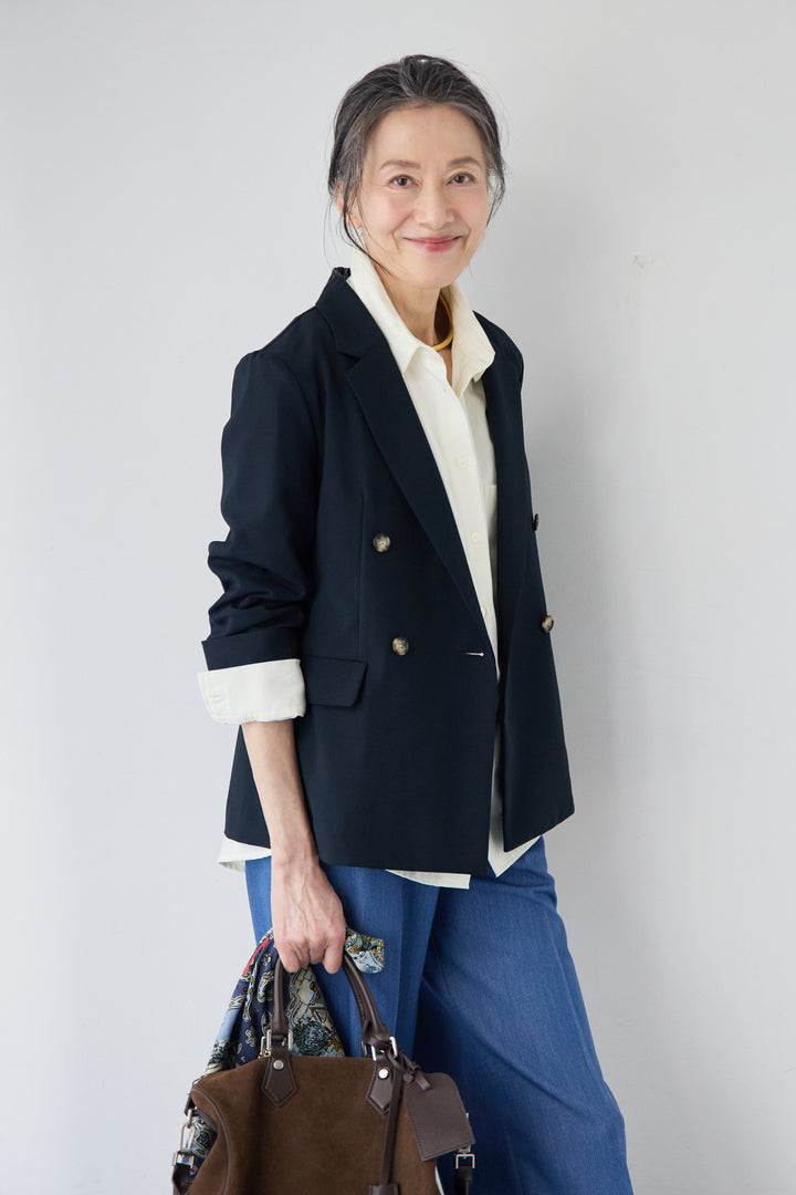 バーズアイ ダブルジャケット