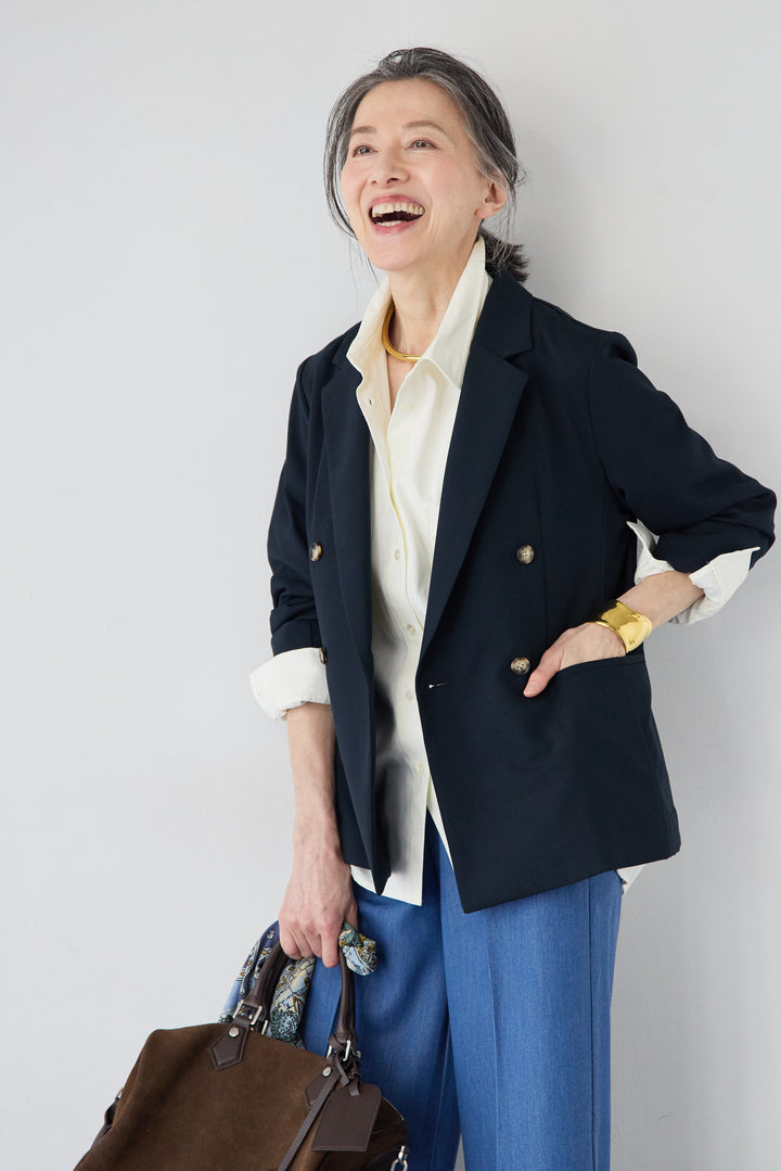 バーズアイ ダブルジャケット