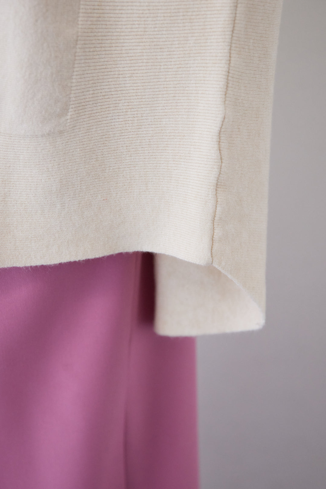 [SET]ボートネック・ドルマン・オーバーサイズプルオーバー+センタープレス・ストレートワイドスラックス(2set)