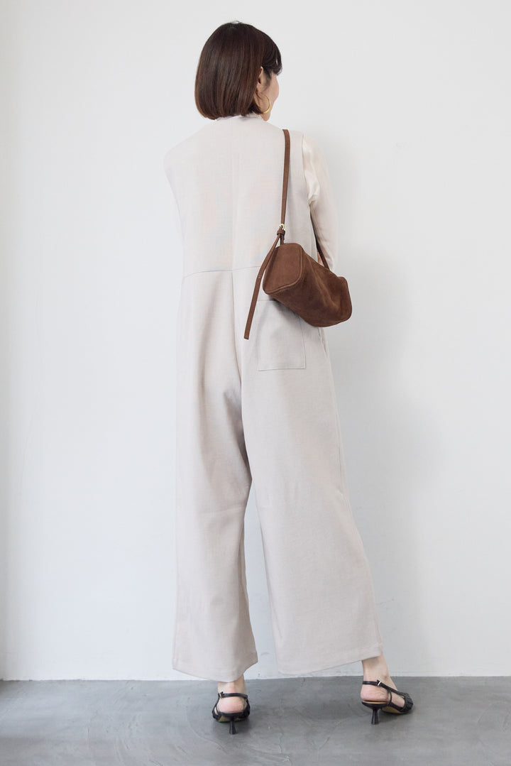 リネンライクオールインワン