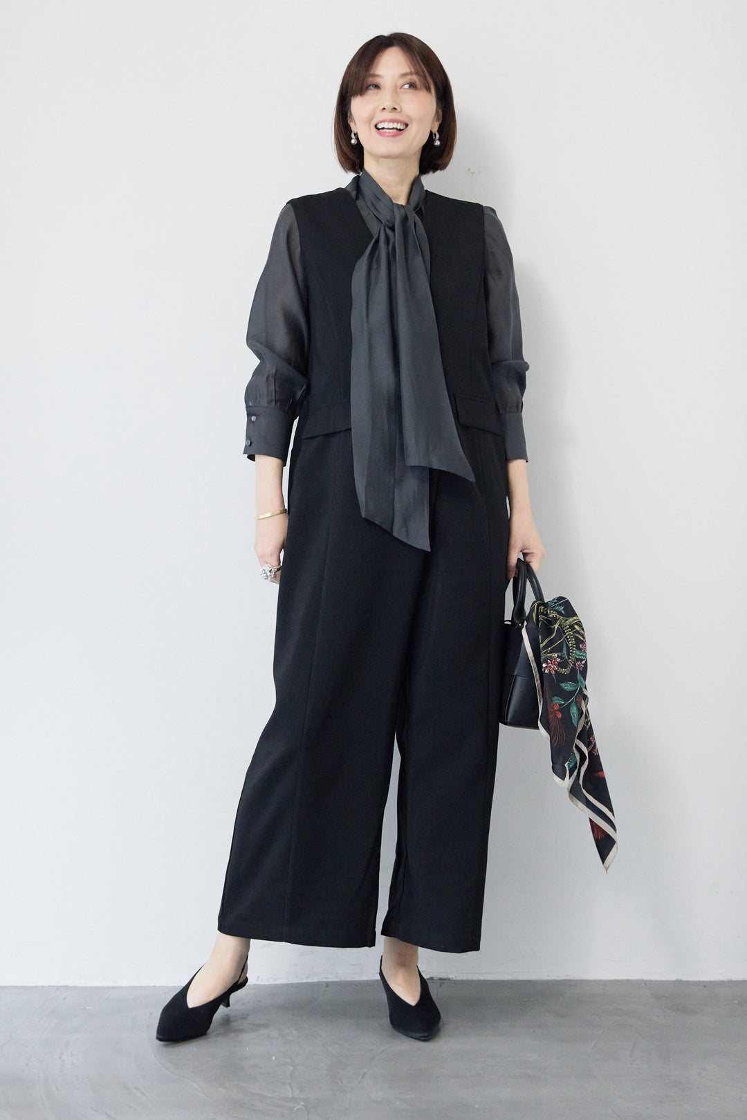 リネンライクオールインワン